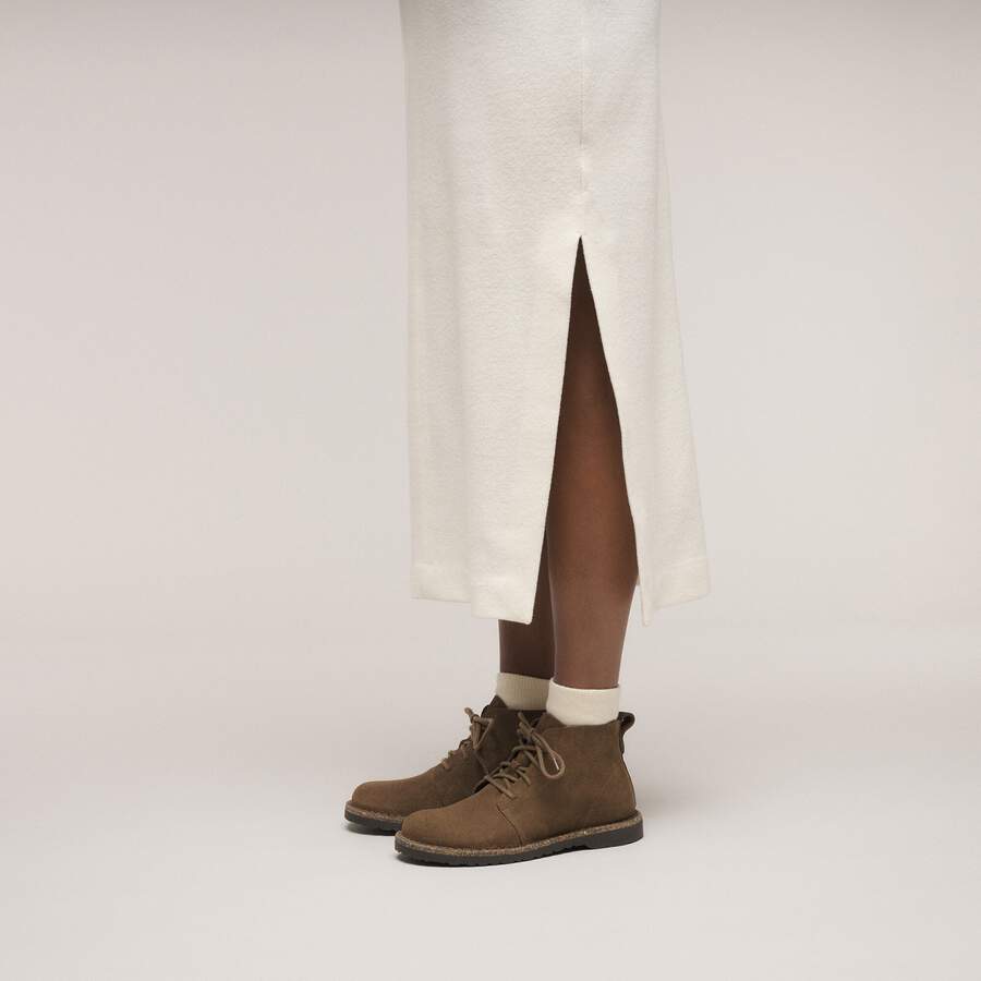 Uppsala Mid Suede Leather - Dark Tea