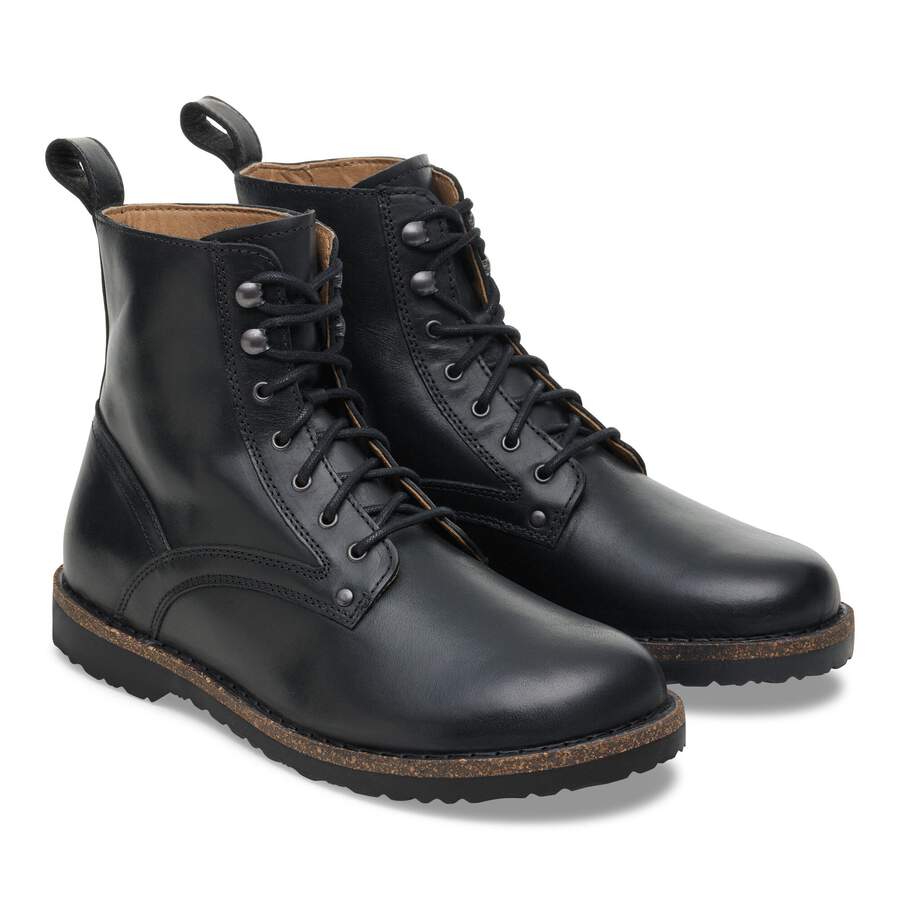 Bryson Natural Leather - Black