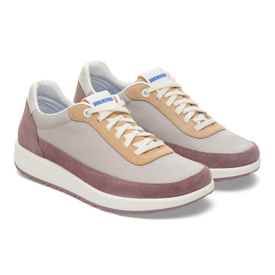 Honnef City Natural Leather/Textile - Faded Purple/Antique White