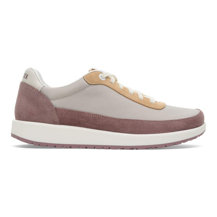 Honnef City Natural Leather/Textile - Faded Purple/Antique White