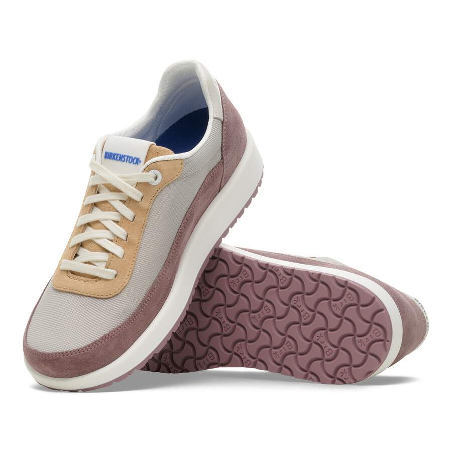 Honnef City Natural Leather/Textile - Faded Purple/Antique White
