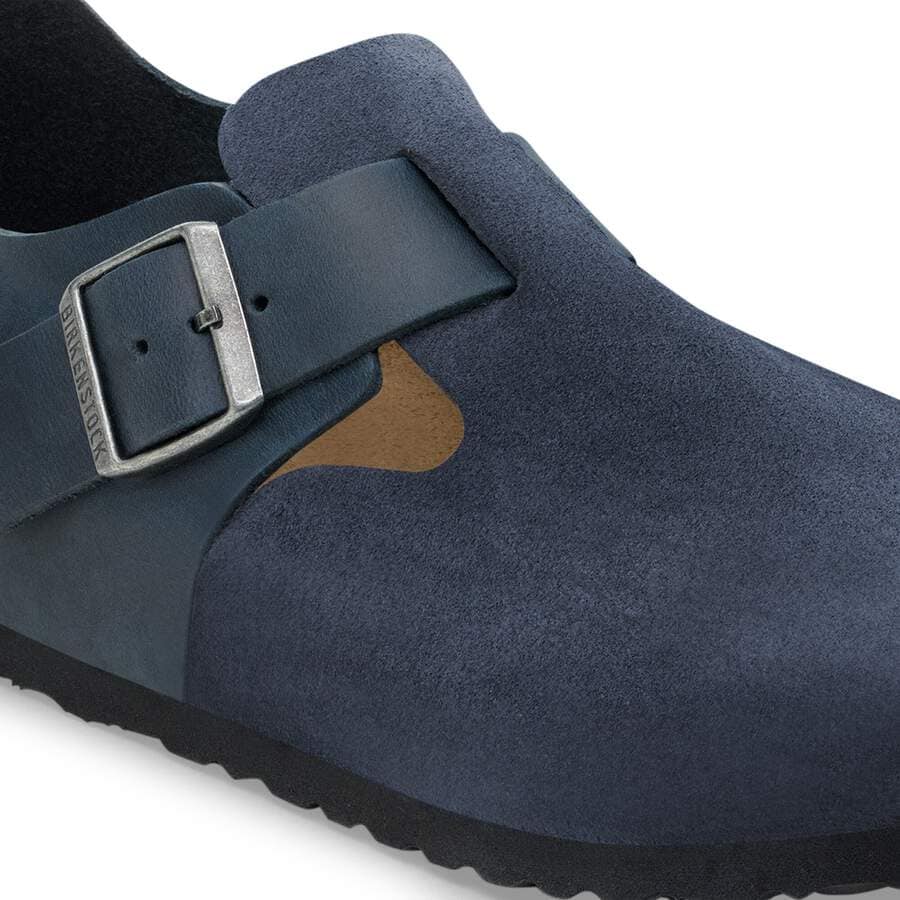 London Mixed Leather - New Navy