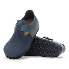 London Mixed Leather - New Navy
