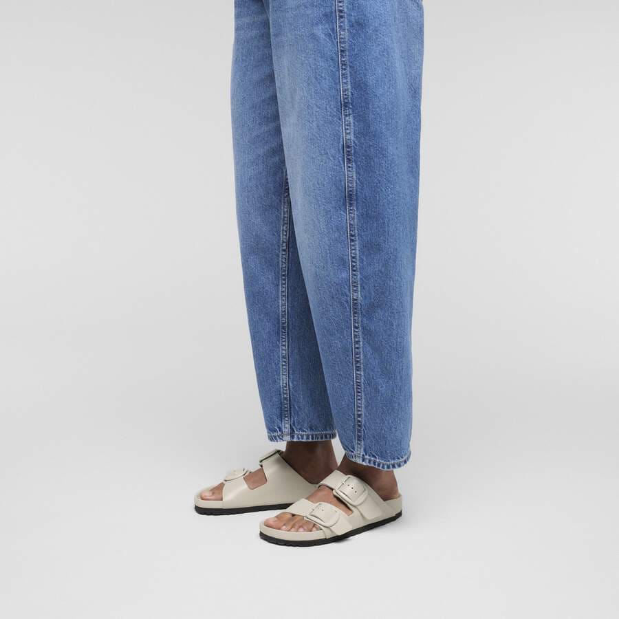 Arizona Big Buckle Natural Leather - New Dressy Oyster