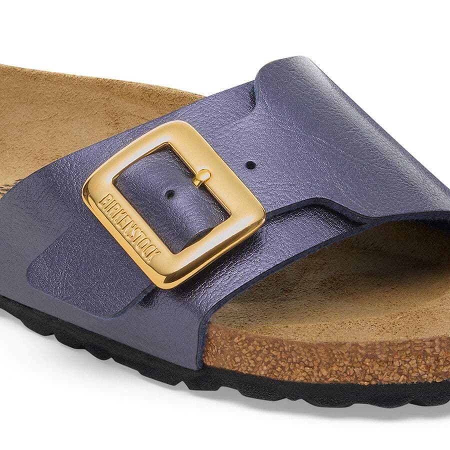 Catalina Cushion Buckle Birko-Flor - Graceful Midnight Blue