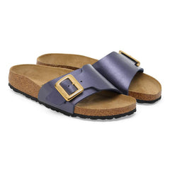 Catalina Cushion Buckle Birko-Flor - Graceful Midnight Blue