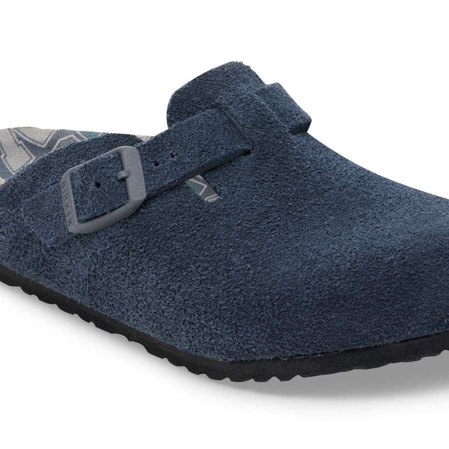 Boston Kids Suede Leather - New Navy
