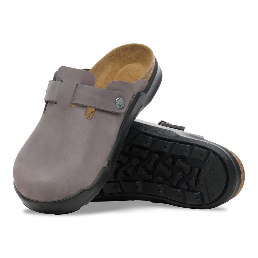 Boston Crosstown Waxy Leather - Iron