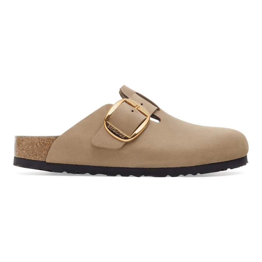 Boston Big Buckle Natural Leather Oiled - Tobacco Brown
