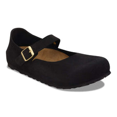 Mantova Suede Leather - Black