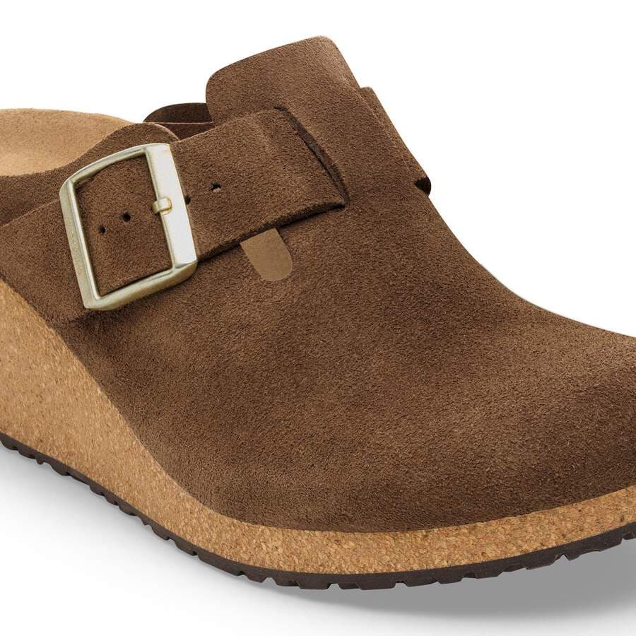 Fanny Suede Leather - Dark Tea