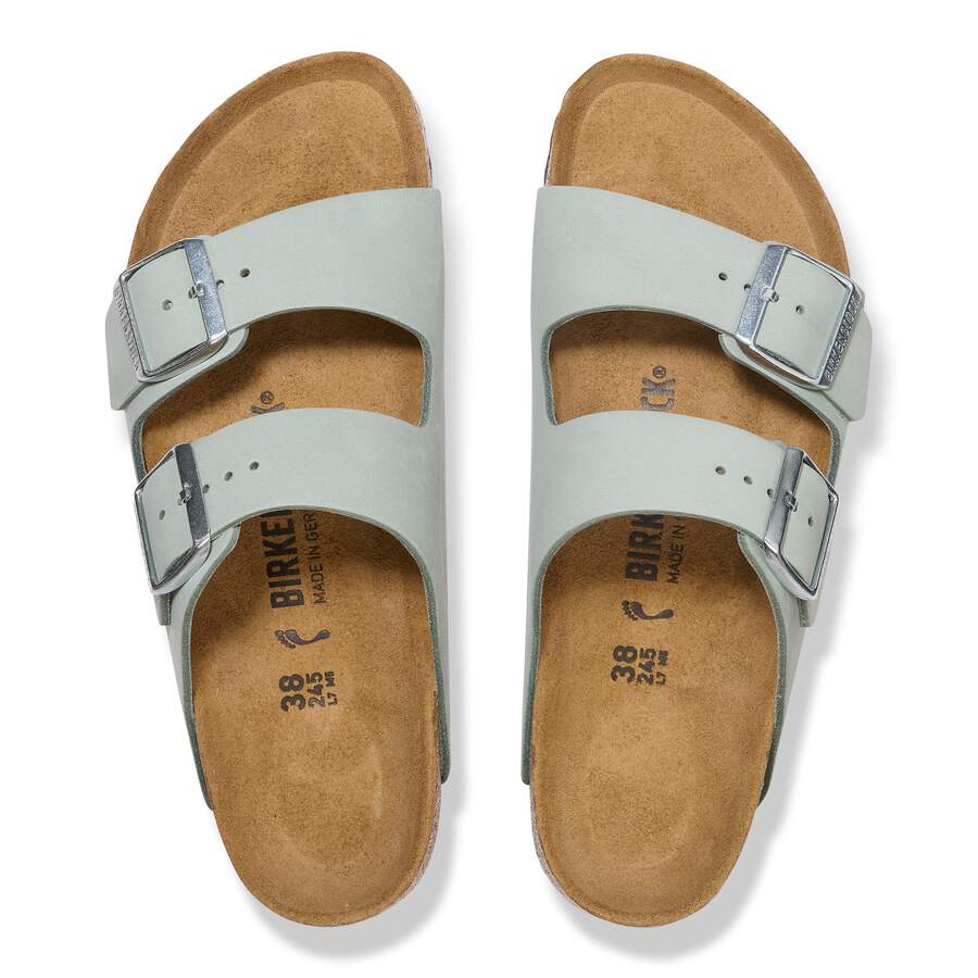 Arizona Nubuck Leather - Pure Sage