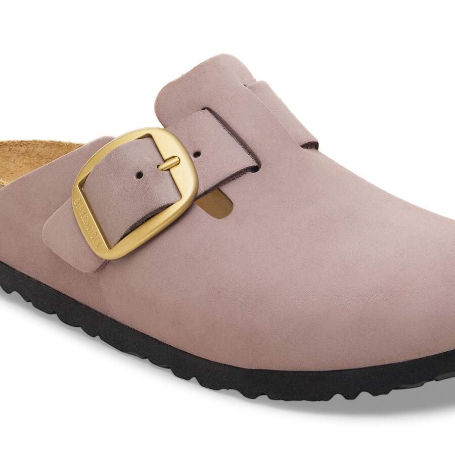 Boston Big Buckle Nubuck Leather - Faded Purple