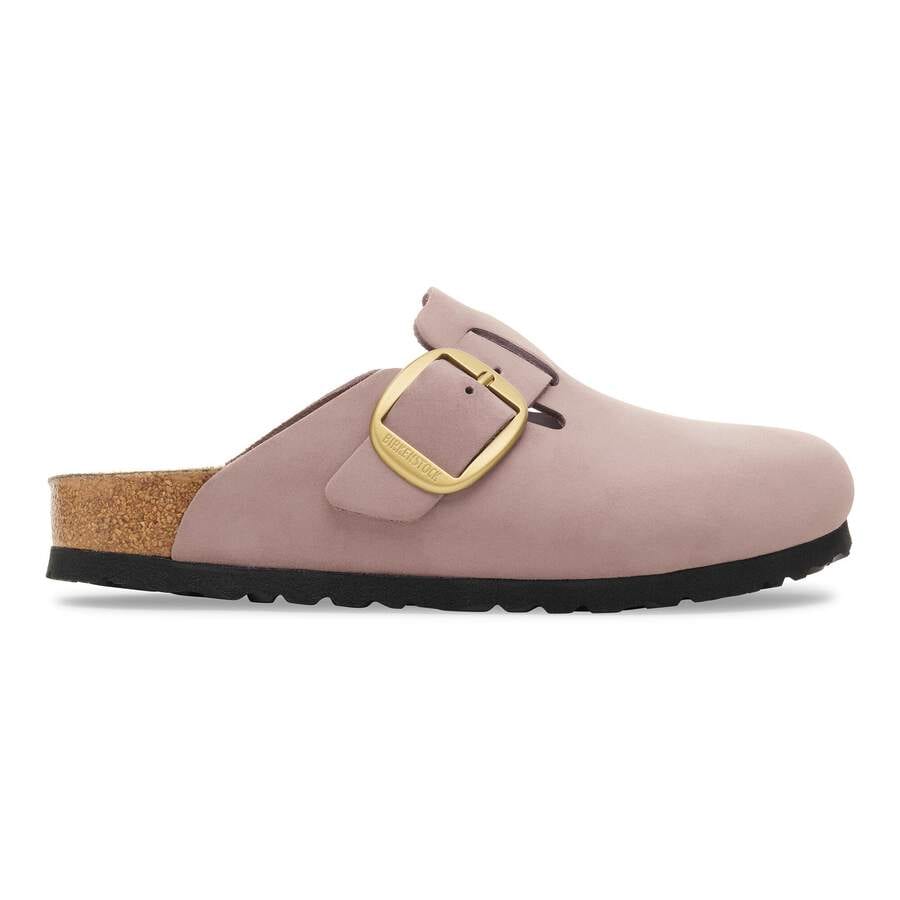 Boston Big Buckle Nubuck Leather - Faded Purple