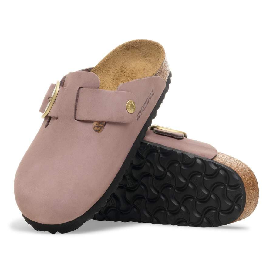 Boston Big Buckle Nubuck Leather - Faded Purple