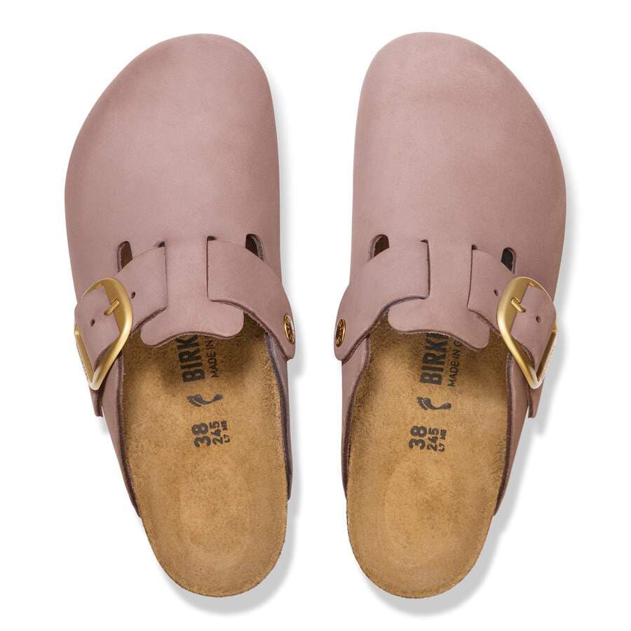Boston Big Buckle Nubuck Leather - Faded Purple