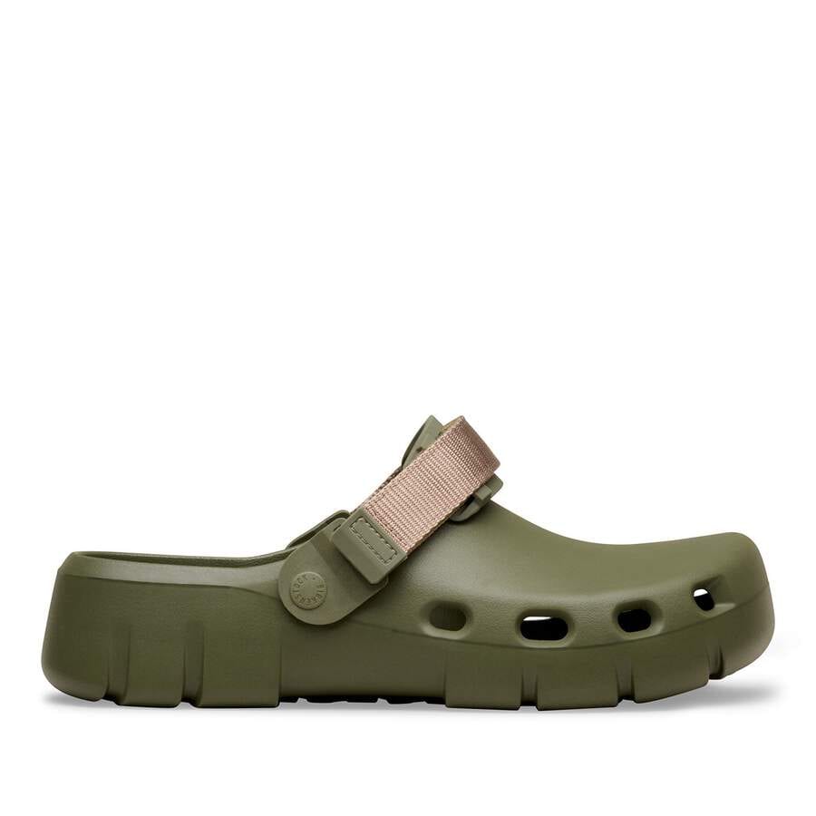 Birki Flow TEX EVA - Khaki/Gray Taupe