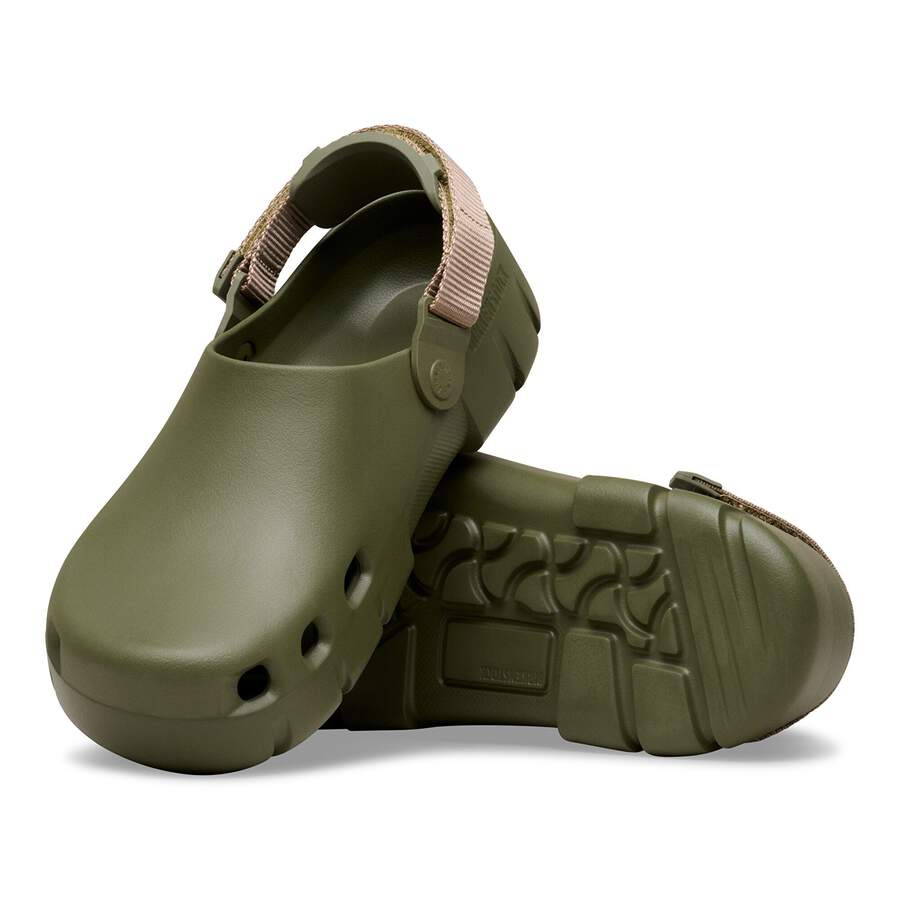 Birki Flow TEX EVA - Khaki/Gray Taupe