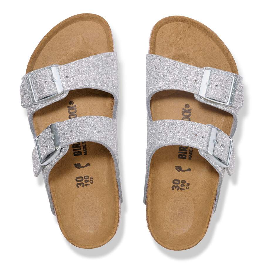 Arizona Kids Synthetik - Shiny Glitter Silver