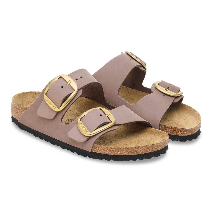 Arizona Big Buckle Nubuck Leather - Faded Purple