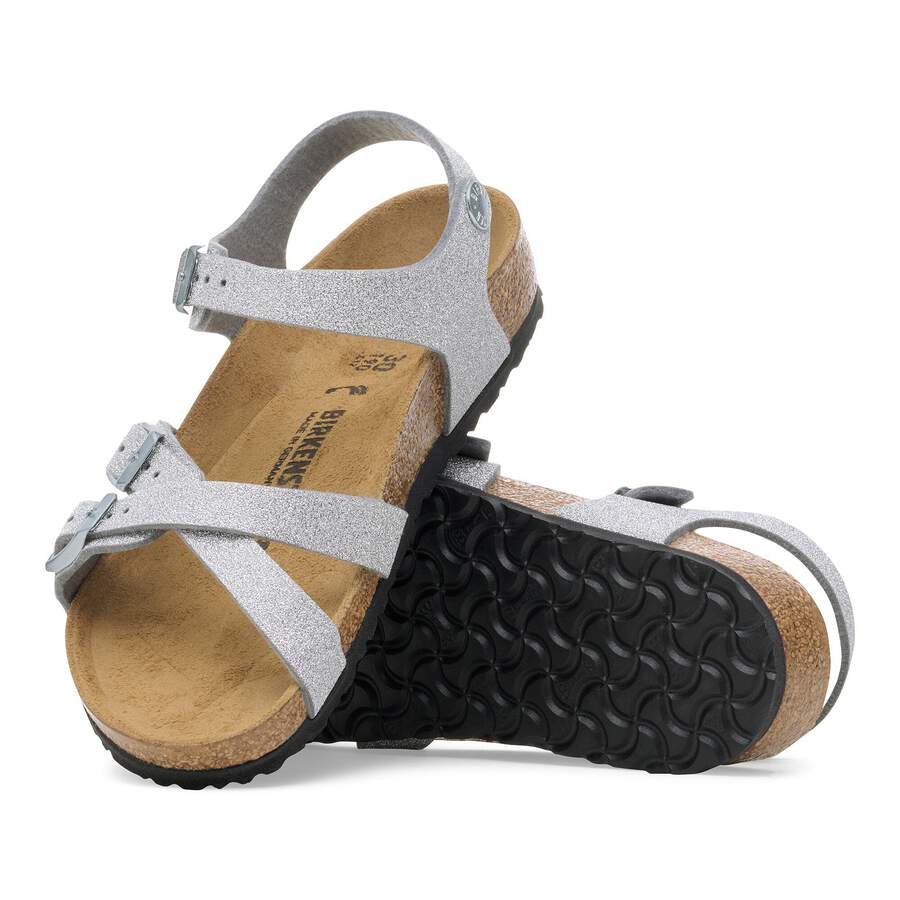 Kumba Kids Synthetik - Shiny Glitter Silver