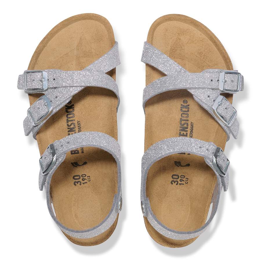 Kumba Kids Synthetik - Shiny Glitter Silver