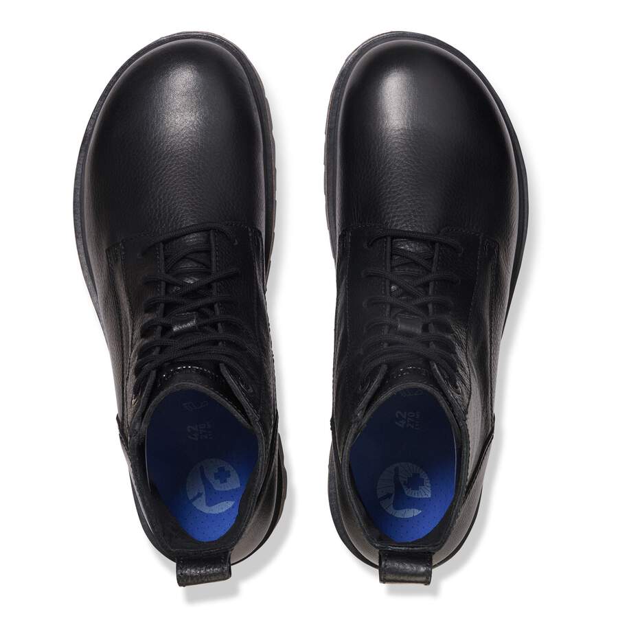 Highwood Lace Mid Women Natural Leather - Black