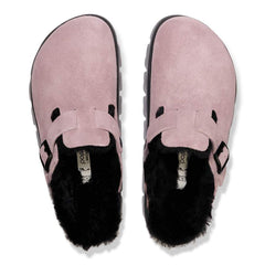 Boston PAP Chunky Shearling Suede Leather - Faded Purple