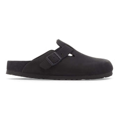Boston Nubuck Leather - Black