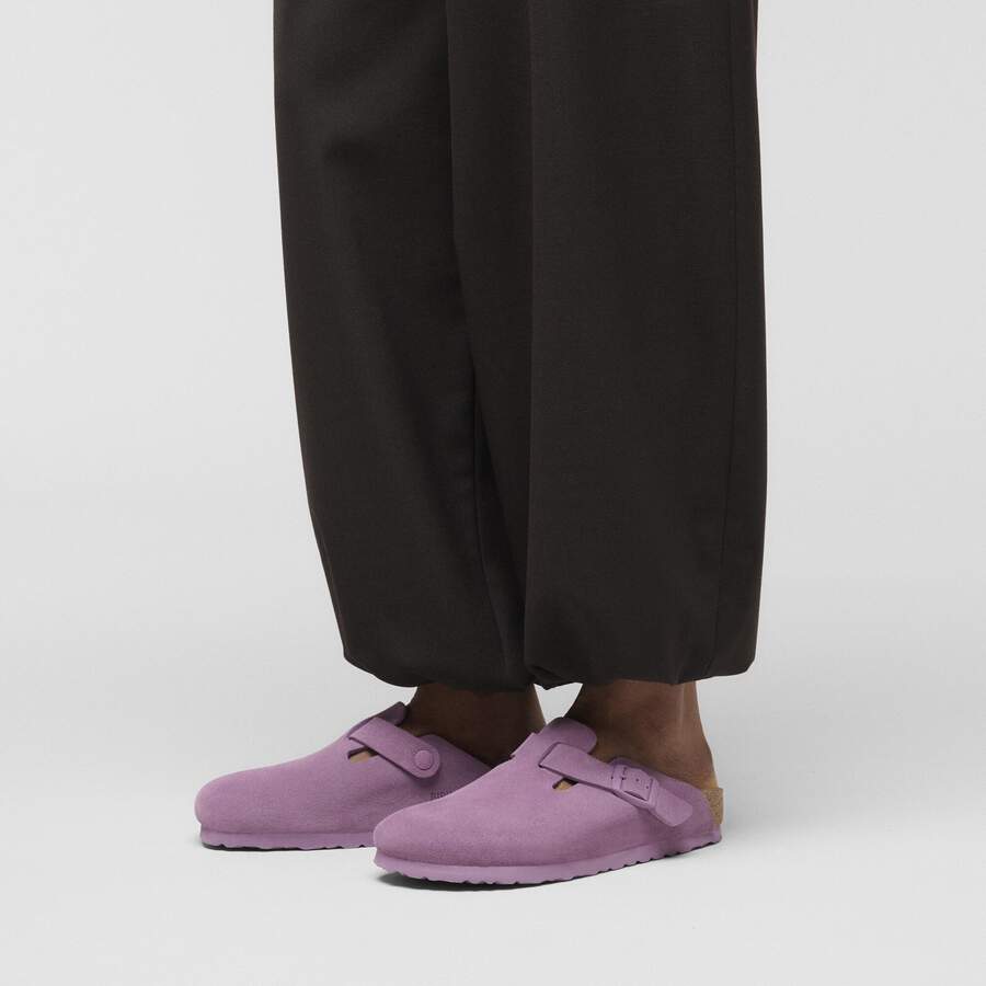 Boston Suede Leather - Mauve