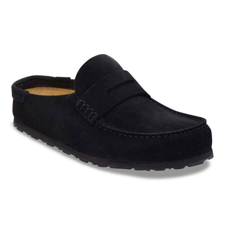 Naples Wrapped Suede Leather - Black
