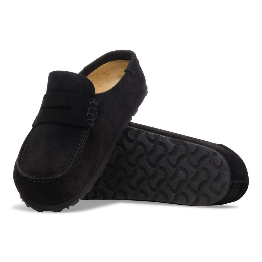 Naples Wrapped Suede Leather - Black