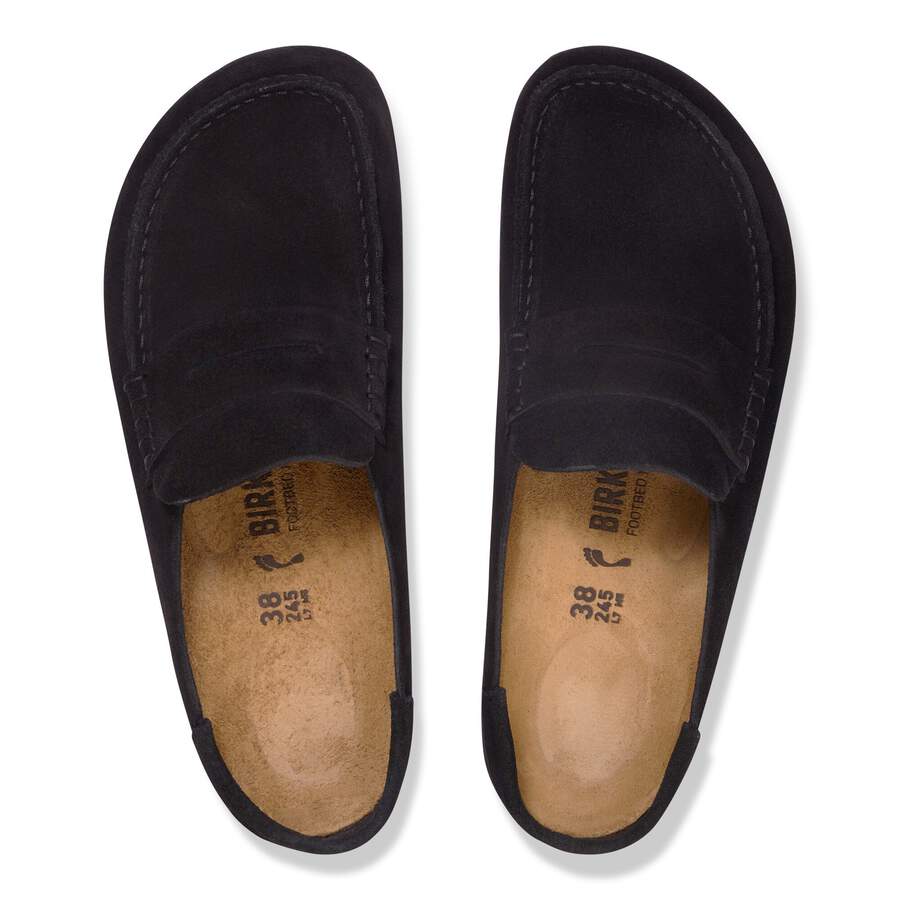 Naples Wrapped Suede Leather - Black