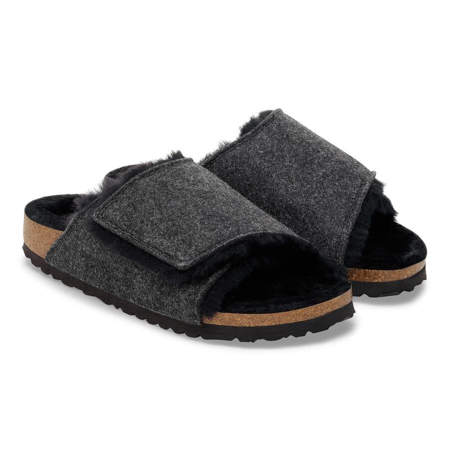 Solana Shearling Felt - Anthracite