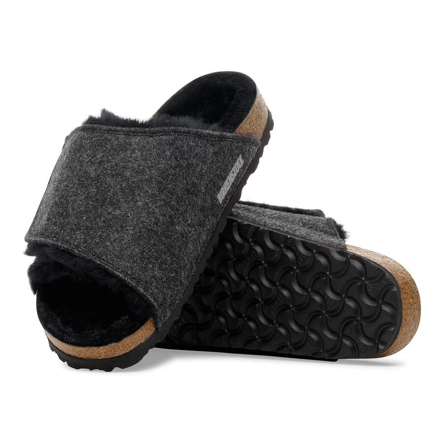 Solana Shearling Felt - Anthracite