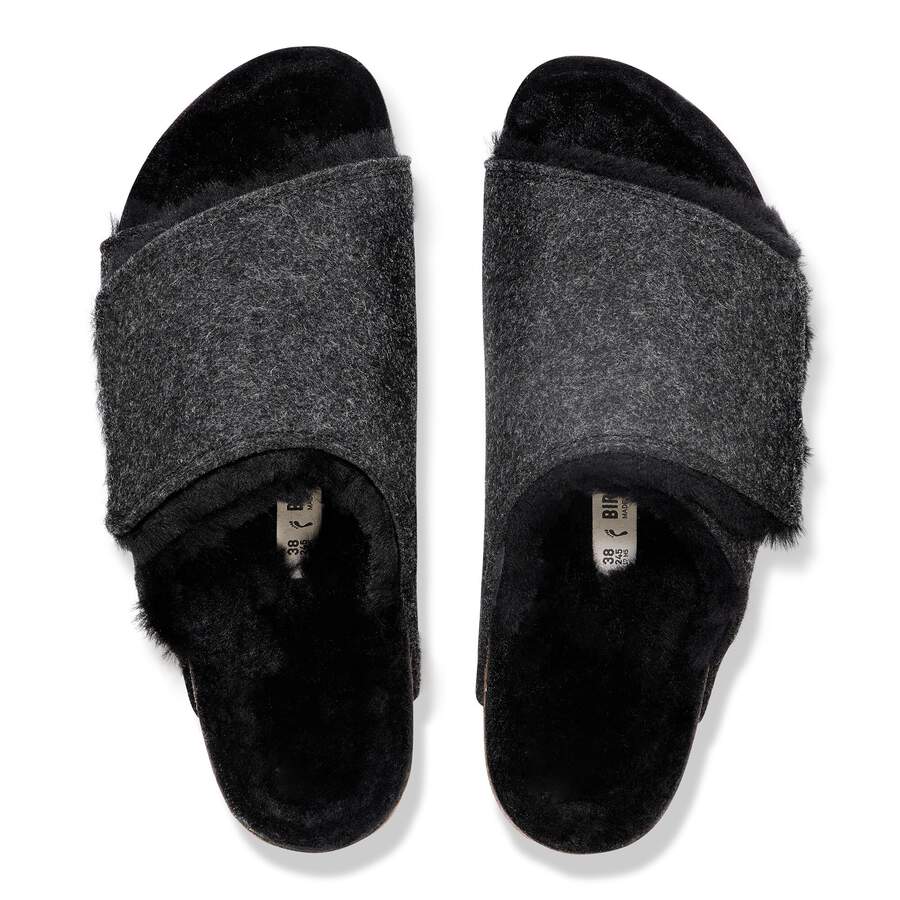 Solana Shearling Felt - Anthracite