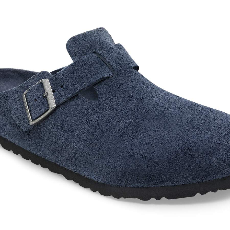 Boston Soft Footbed Suede Leather - New Navy Tonal