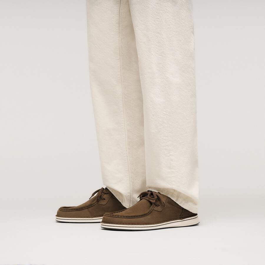 Pasadena Suede Leather - Dark Tea