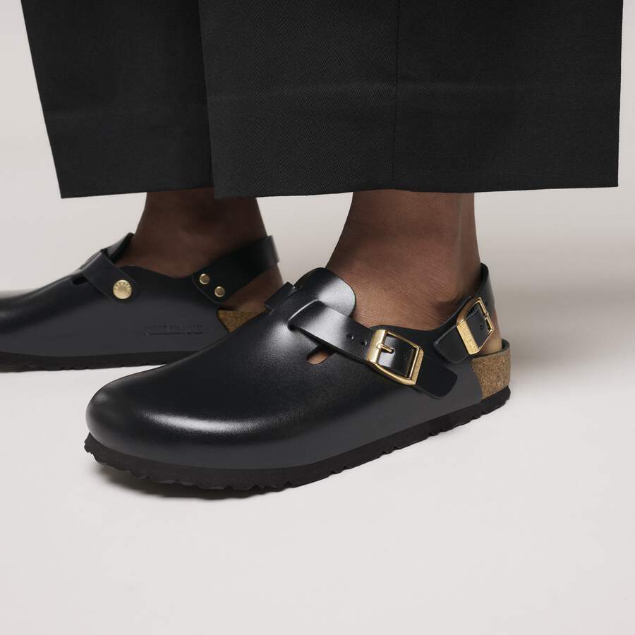 Tokio II Natural Leather - Black Dressy Leather