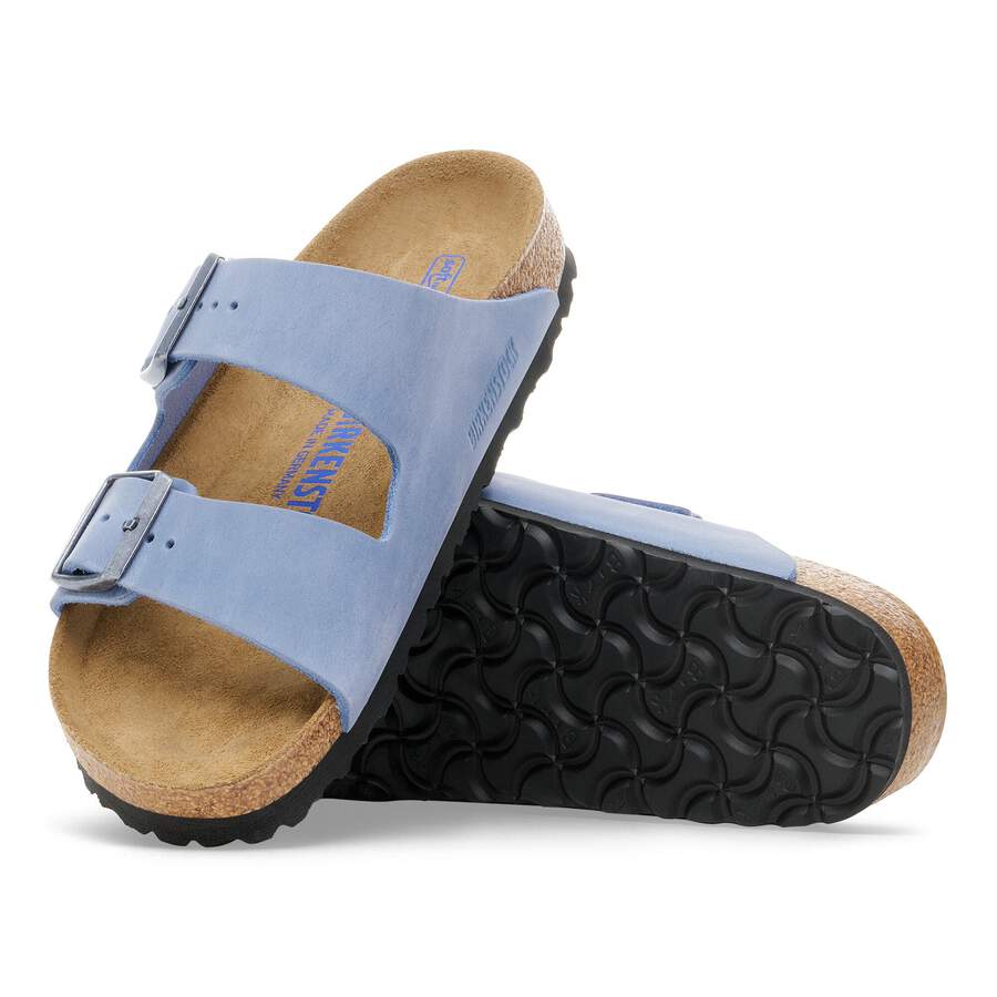 Arizona Soft Footbed Natural Leather Oiled - Elemental Blue