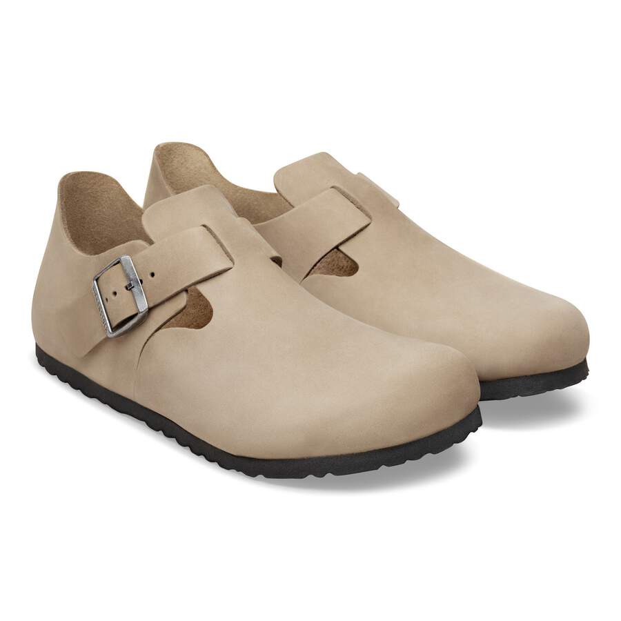 London Natural Leather Oiled - Tobacco Brown