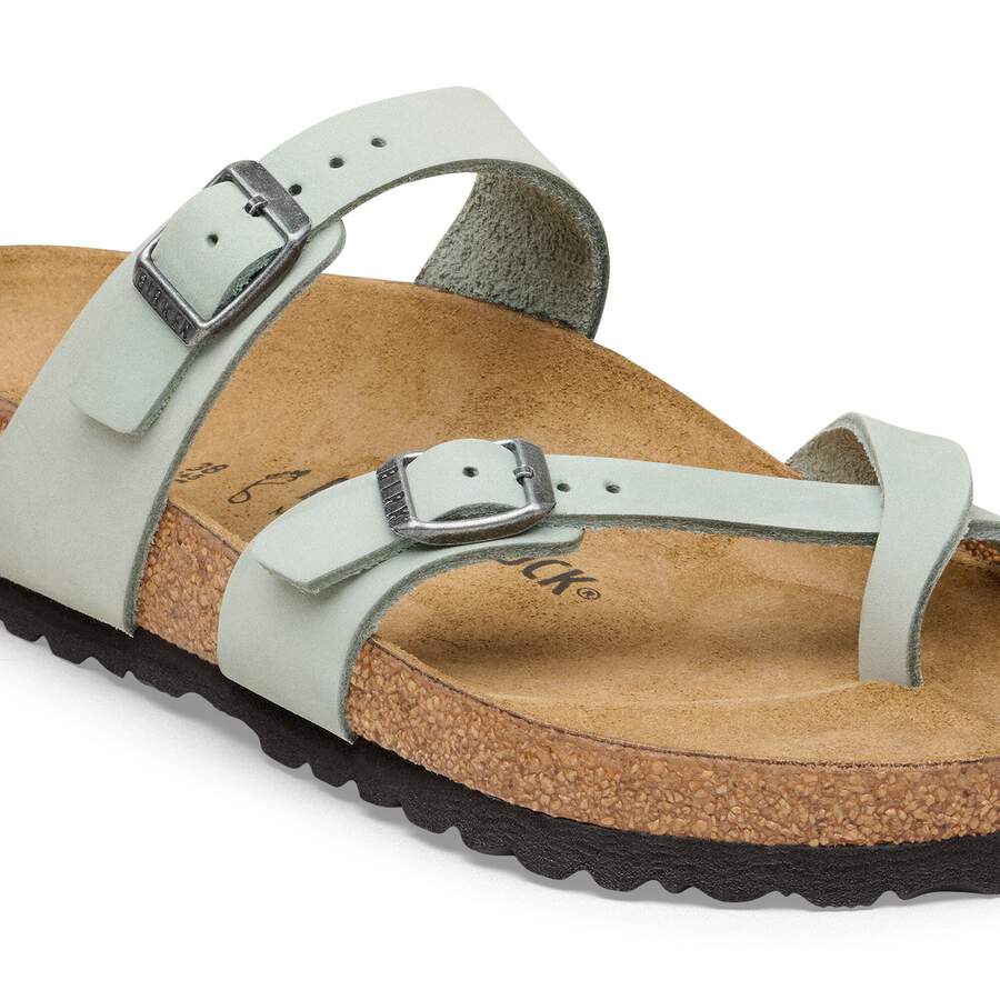 Mayari Nubuck Leather - Pure Sage