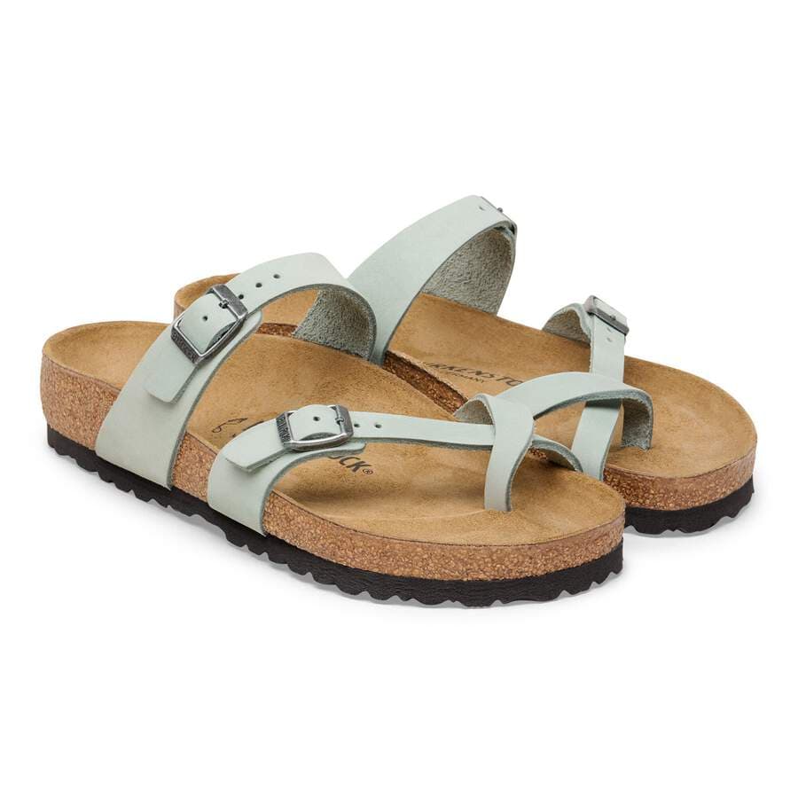 Mayari Nubuck Leather - Pure Sage