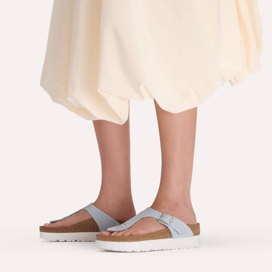 Gizeh PAP Flex Platform Nubuck Leather - Baby Blue
