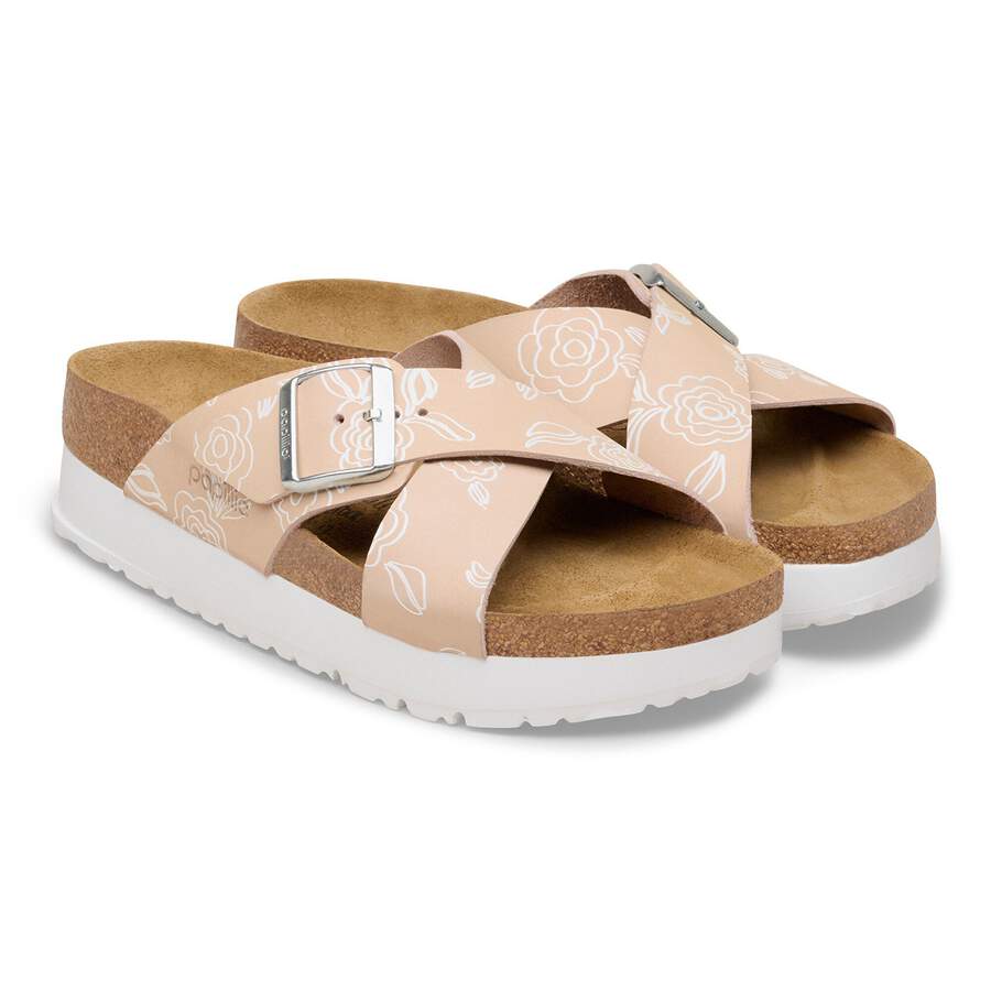 Siena PAP Flex Platform Nubuck Leather - Light Rose Flower