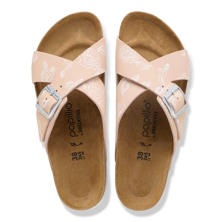 Siena PAP Flex Platform Nubuck Leather - Light Rose Flower