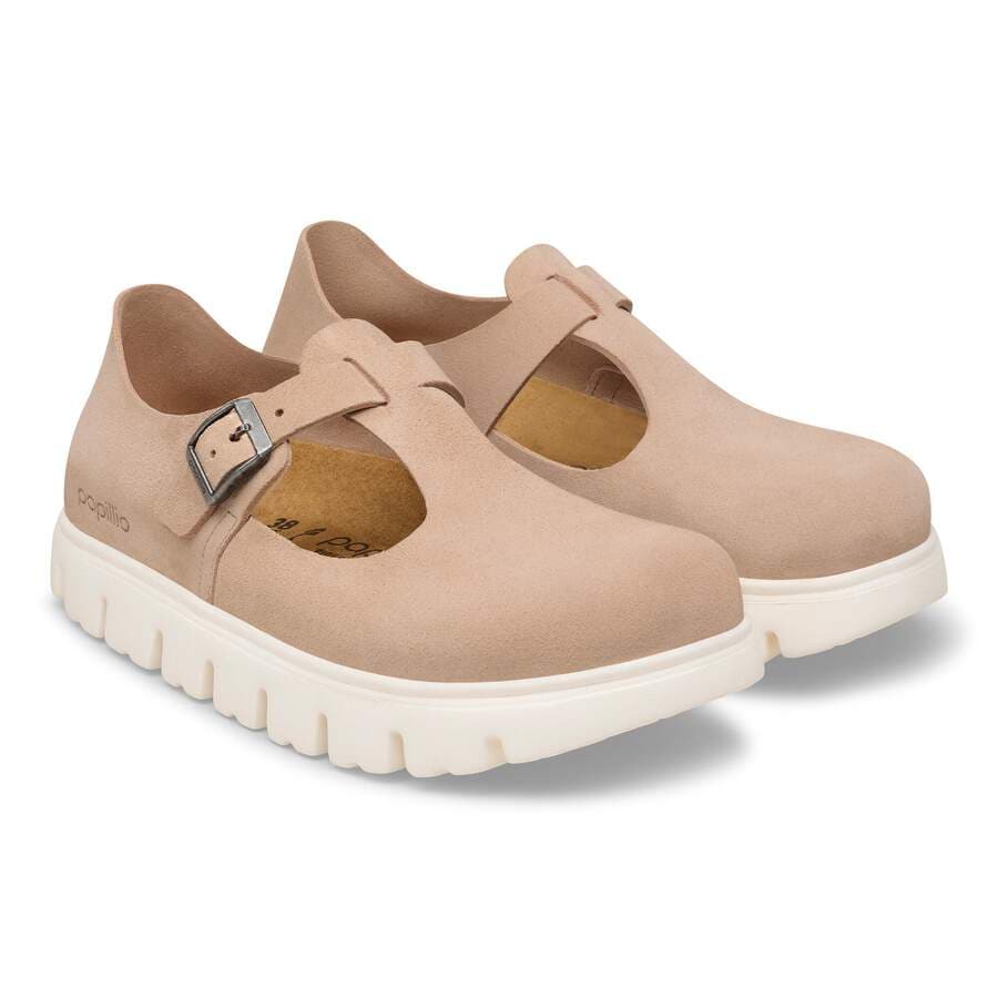 Paris Chunky Suede Leather - Warm Sand