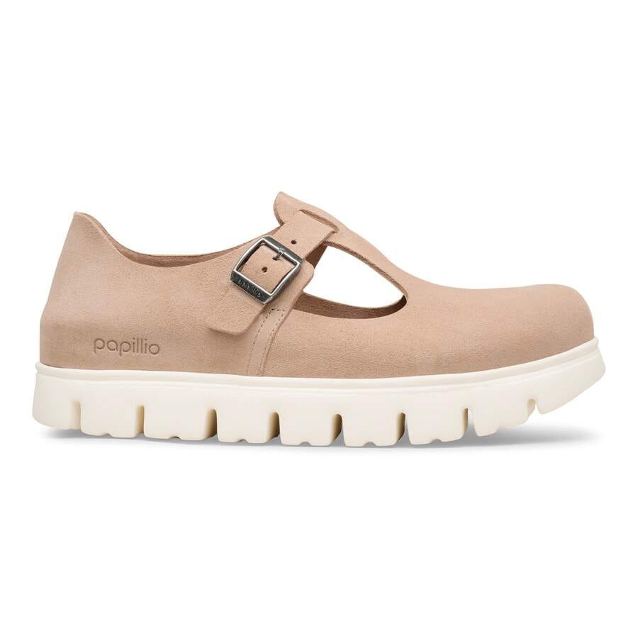 Paris Chunky Suede Leather - Warm Sand