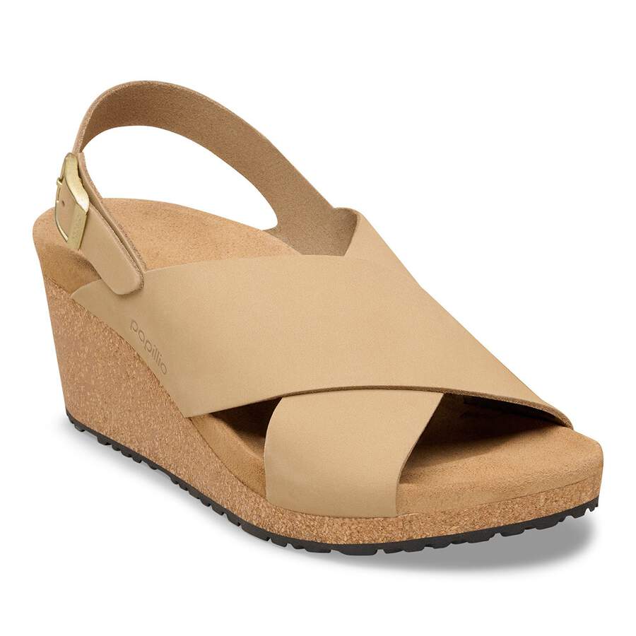 Samira Nubuck Leather - Sandcastle