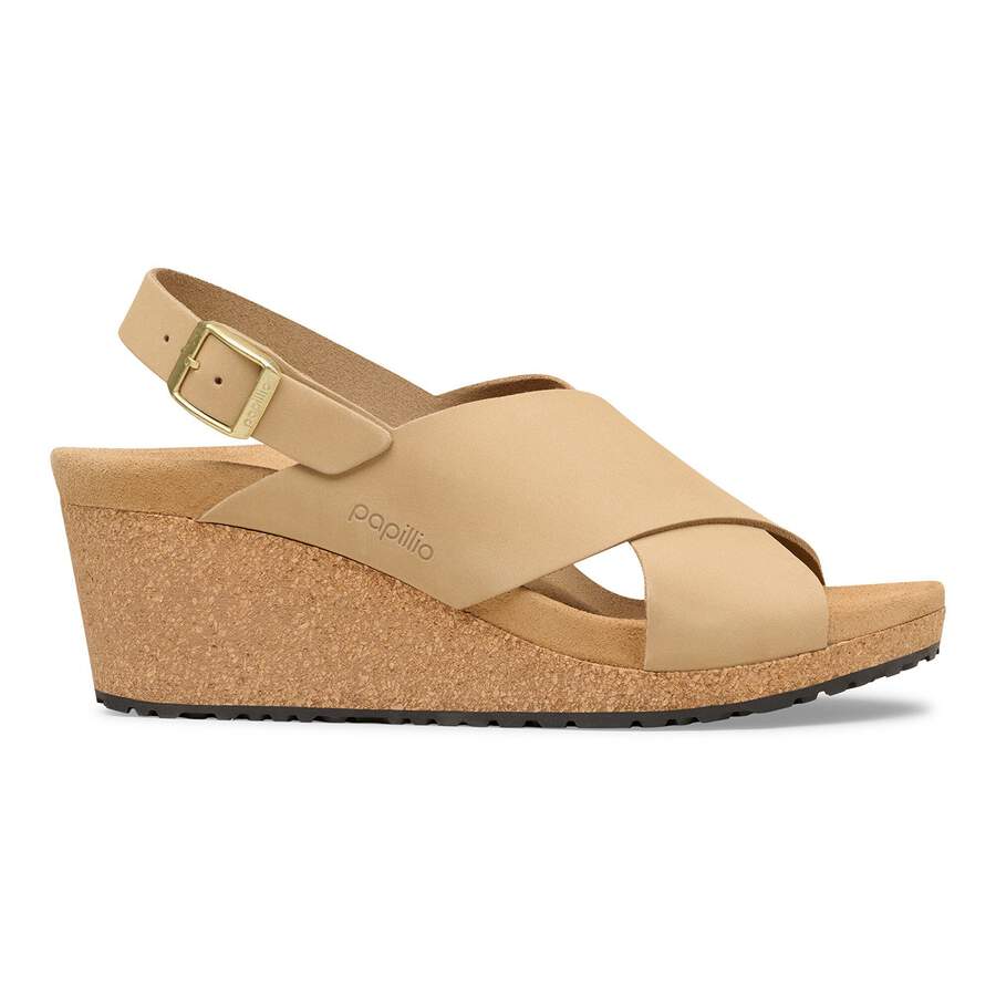 Samira Nubuck Leather - Sandcastle
